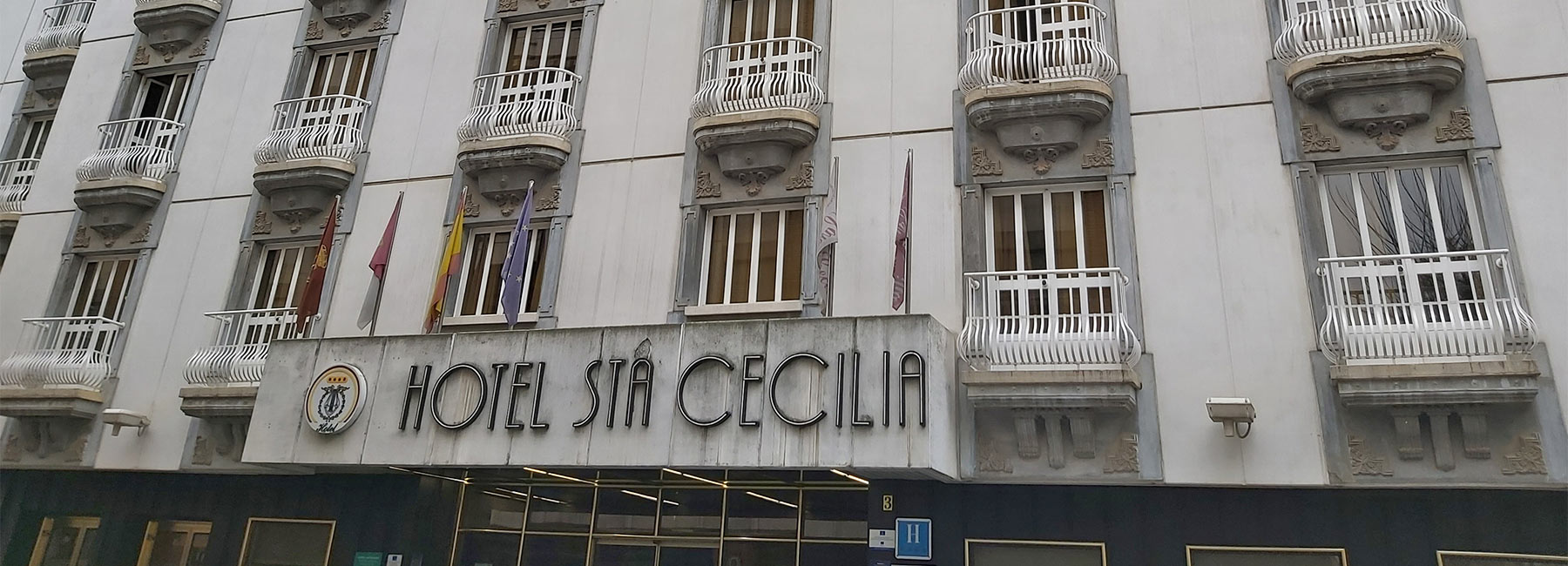 Hotel Santa Cecilia  header