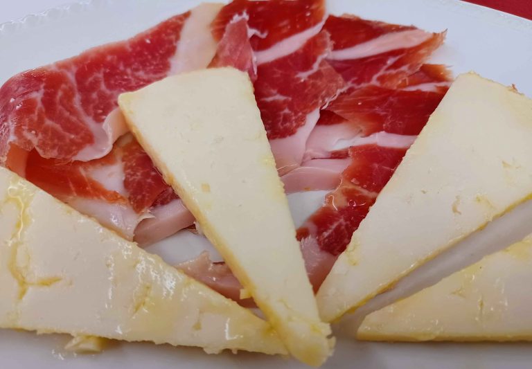 Plato Jamón y Queso
