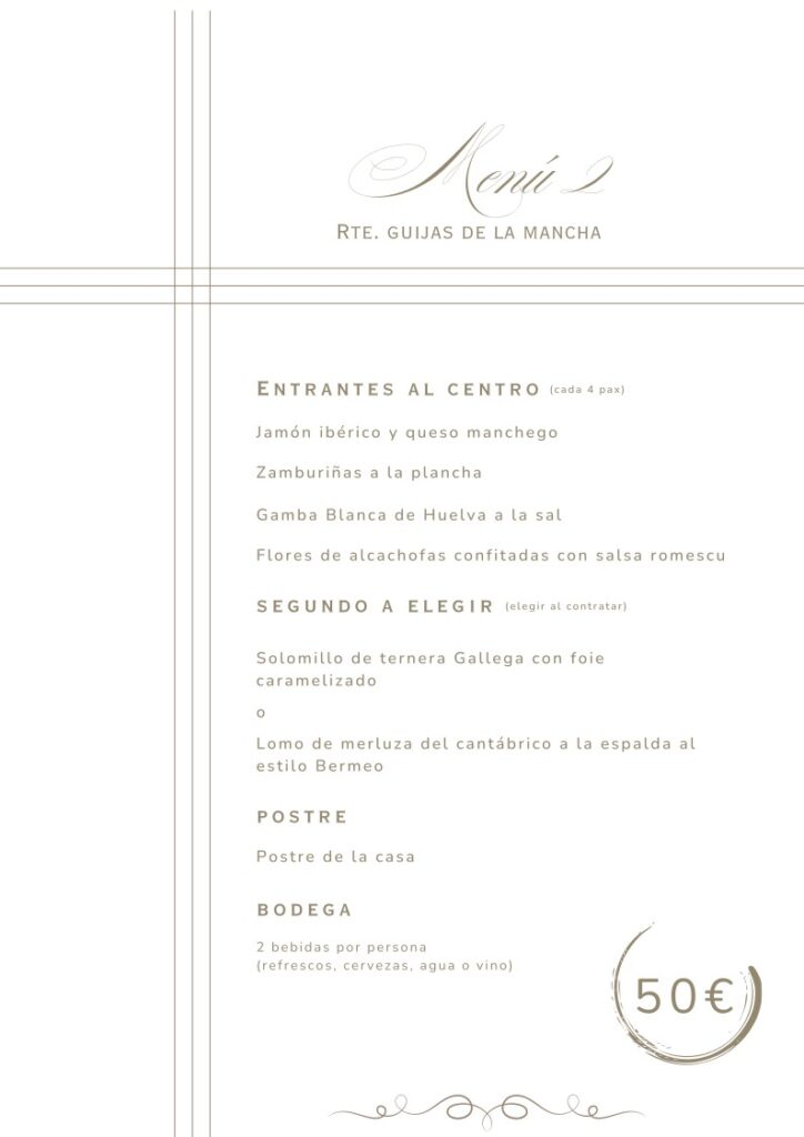 MENU2 Eventos